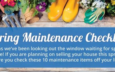 Your Home’s Spring Maintenance Checklist [INFOGRAPHIC]