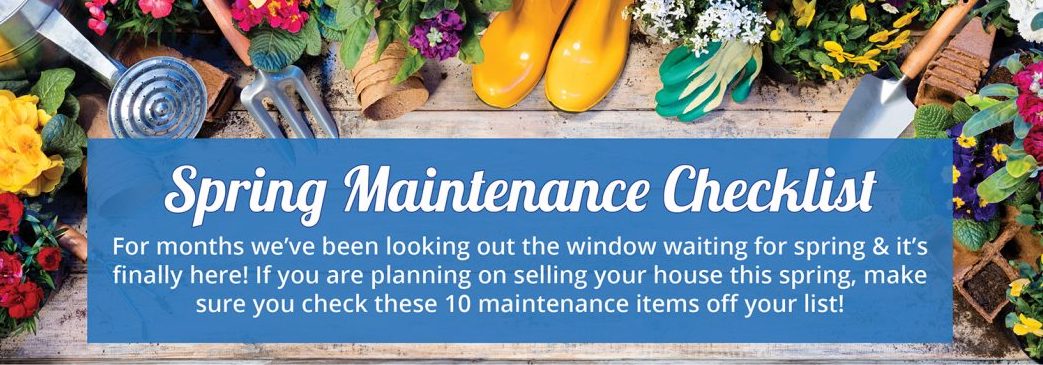 Your Home’s Spring Maintenance Checklist [INFOGRAPHIC]